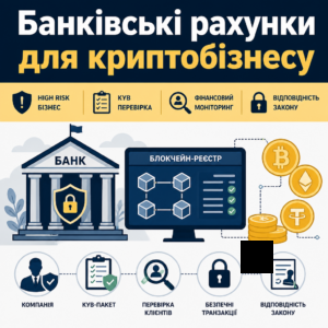 Як відкрити банківський рахунок і пройти фінмоніторинг для криптообмінника