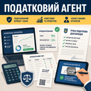 Брокер как налоговый агент при налогообложении ценных бумаг
