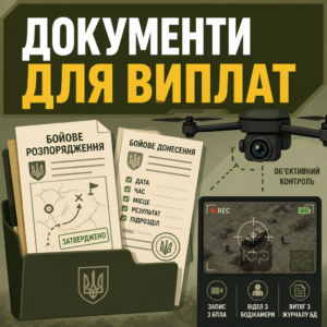 Документальне підтвердження для нарахування мотиваційних виплат військовим