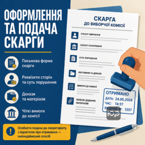Зразок та форма скарги до виборчої комісії