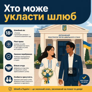 Вимоги до наречених та законні підстави для укладення шлюбу з іноземцем в Україні