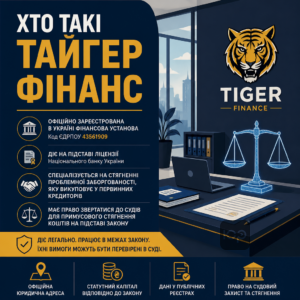 Тайгер Фінанс подали в суд — официальная информация о компании