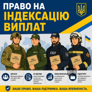 Категорії осіб які мають право на перерахунок грошового забезпечення
