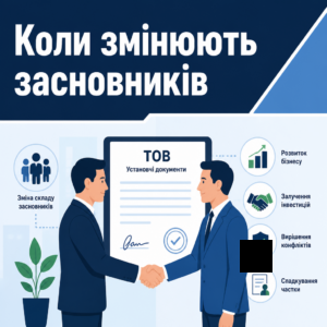 Изменение учредителей ООО в процессе развития бизнеса