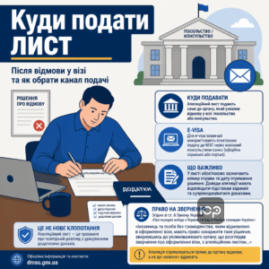 Куда подать апелляционное письмо после отказа в визе и как выбрать канал подачи