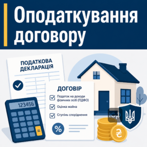 Оподаткування та податкові зобов'язання за спадковим договором