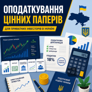 Налогообложение ценных бумаг в Украине для частных инвесторов
