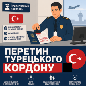 Проверка документов и виза в Турцию для украинцев на пограничном контроле