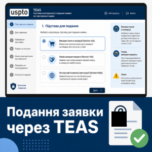 Подача заявки на регистрацию товарного знака в США через систему TEAS