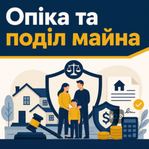 Раздел общего имущества и опека над детьми при разводе в Луцке