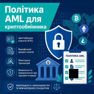 Як розробити AML KYC криптообмінник політику та налаштувати фінмоніторинг