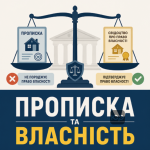 Почему прописка не порождает право собственности на имущество