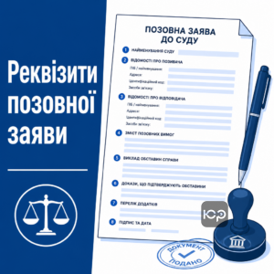 Обов'язкові реквізити позовної заяви до суду