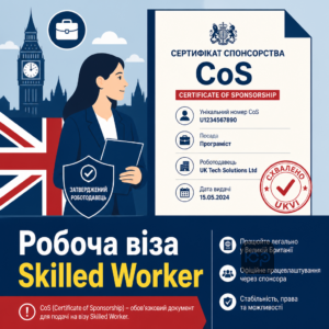 Skilled Worker та роль CoS для українців
