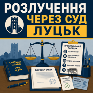 Развод через суд в Луцке: исковое заявление и процессуальный порядок
