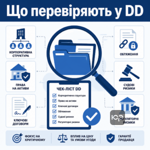 Due diligence и сопровождение M&A сделок сосредоточиваются на правах, обременениях и ключевых контрактах