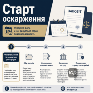 Когда начинать оспаривание завещания и как зафиксировать отправную дату для срока исковой давности