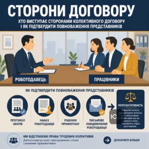 Кто выступает сторонами коллективного договора и как подтвердить полномочия представителей