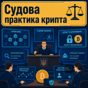 Судова практика щодо арешту та блокування криптовалюти на біржах