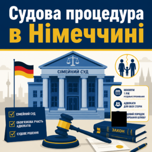 Особенности процедуры развода в Германии для украинцев через семейный суд
