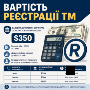 Стоимость и государственные сборы за регистрацию товарного знака в США