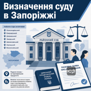 Подача искового заявления о разводе в Запорожье в районный суд