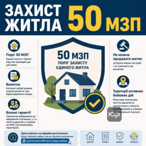 Автоматизированное снятие арестов и повышение порога защиты единого жилья до 50 минзарплат
