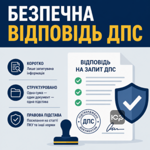 Як правильно написати відповідь на запит ДПС про доходи