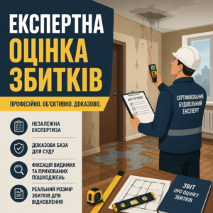 строительно-техническая экспертиза для возмещения ущерба при затоплении квартиры