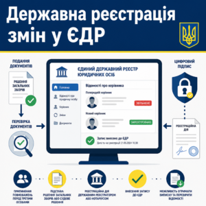 Внесення відомостей до ЄДР та податковий контроль при звільненні керівника підприємства