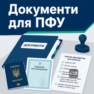 Документи для опікуна: перелік для оформлення допомоги на дитину через ПФУ