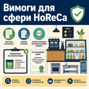 Отримання дозволів та ліцензування господарської діяльності у харчовій сфері