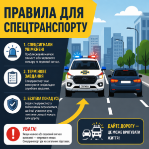 ДТП со спецтранспортом и правила предоставления преимущества в движении