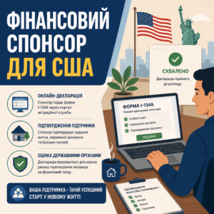 Оформлення фінансового спонсора для поїздки до США