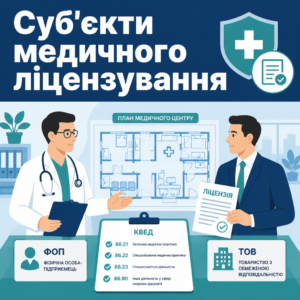 Отримання ліцензії на медичну практику для ФОП і медичних центрів ТОВ