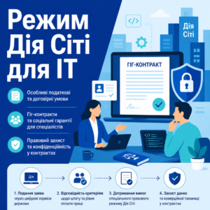 IT-адвокат для IT-компаний: консультации по режиму Дія Сіті и контрактам