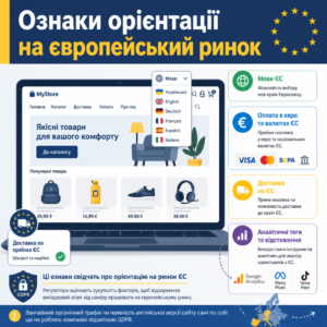 Критерії таргетингу сайту на користувачів ЄС за нормами GDPR