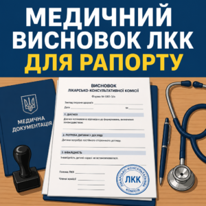 Медичний висновок ЛКК для звільнення з військової служби