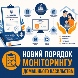 Порядок здійснення моніторингу запобігання домашньому насильству згідно з постановою уряду