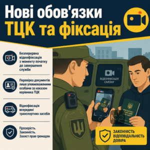 Обязательная видеофиксация ТЦК и использование боди-камер во время проверки документов