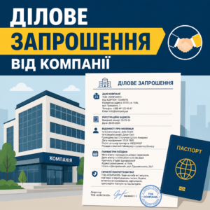 Оформление бизнес-приглашения для иностранного партнера от юридического лица