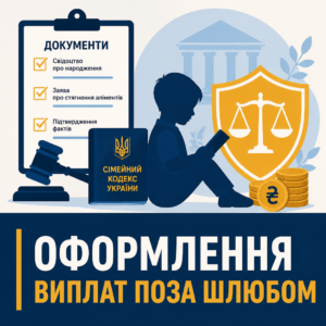 Оформлення виплат аліменти на дитину поза шлюбом та підтвердження фактів