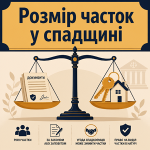 Основные правила и размер долей при распределении наследства между наследниками