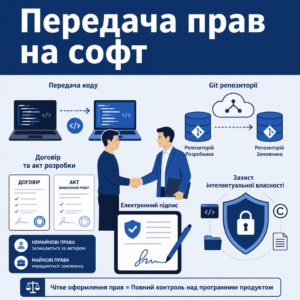 Передача имущественных прав на компьютерную программу по договору и акту разработки