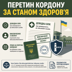 Пересечение границы по состоянию здоровья справка ВЛК и исключение из учета