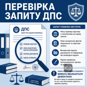 Перевірка законності запиту ДПС про доходи