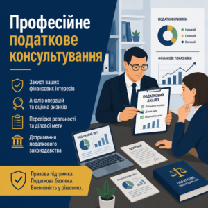 податкове консультування юриста та перевірка фінансових ризиків