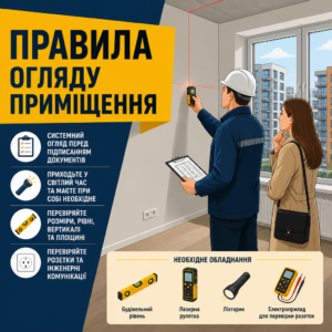 Правила осмотра помещения и принятия квартиры после застройщика