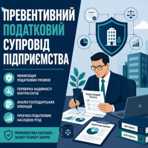 Превентивний супровід з оподаткування бізнесу та податковий аудит