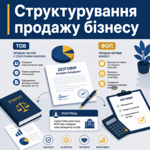 Як правильно оформити продаж бізнесу в Україні та розділити активи компанії